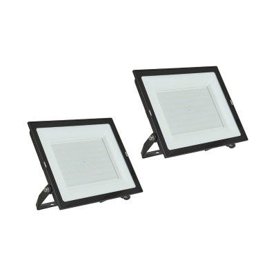 Prios projecteur d'extérieur LED Maikel, 200 W, métal, lot de 2