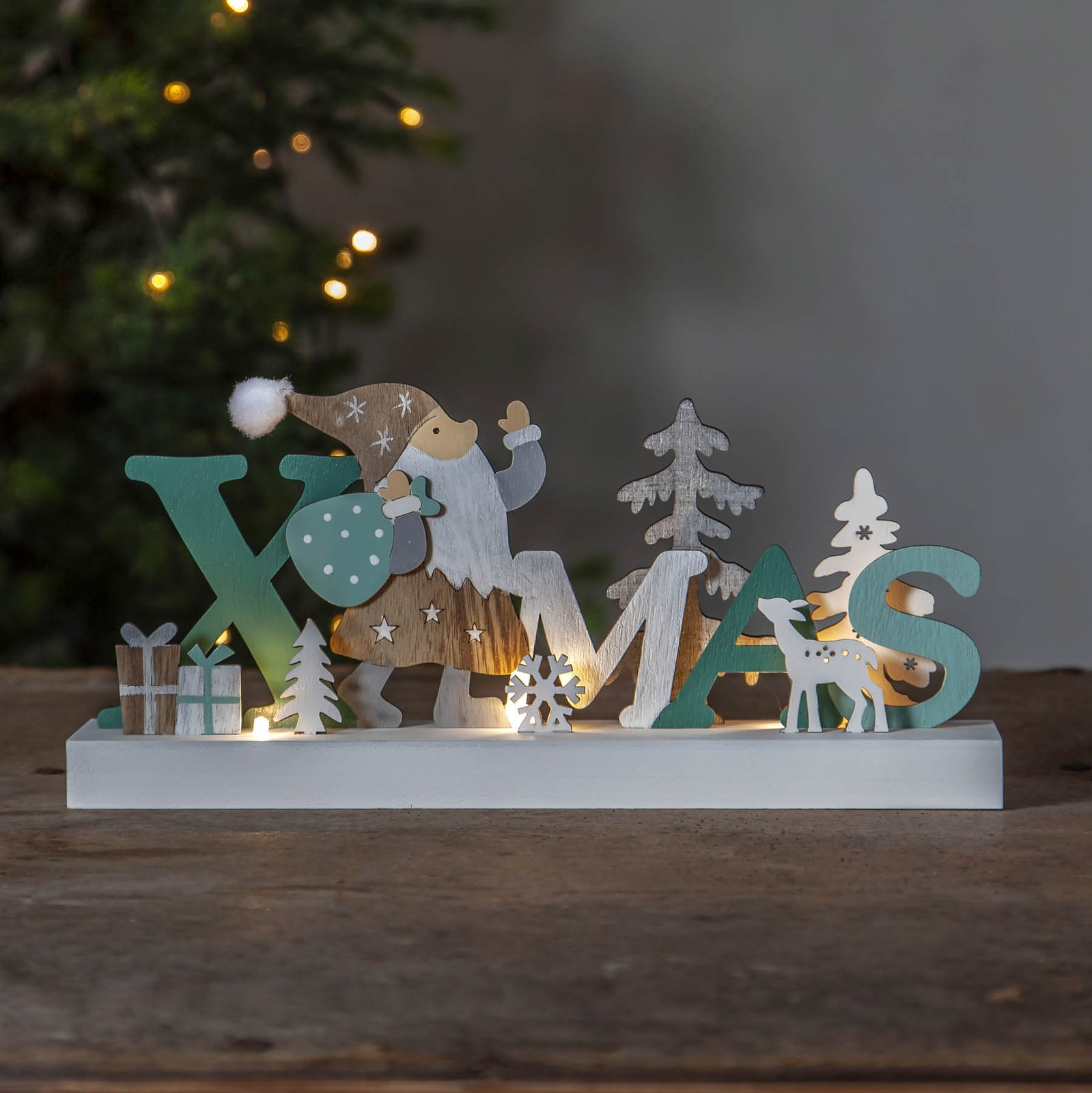 Lampe décorative LED Reinbek X-Mas