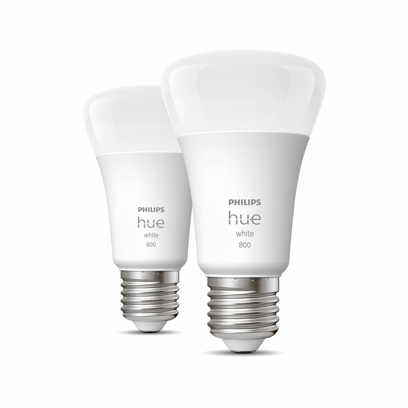 Philips Hue White 9 W E27 ampoule LED, lot de 2