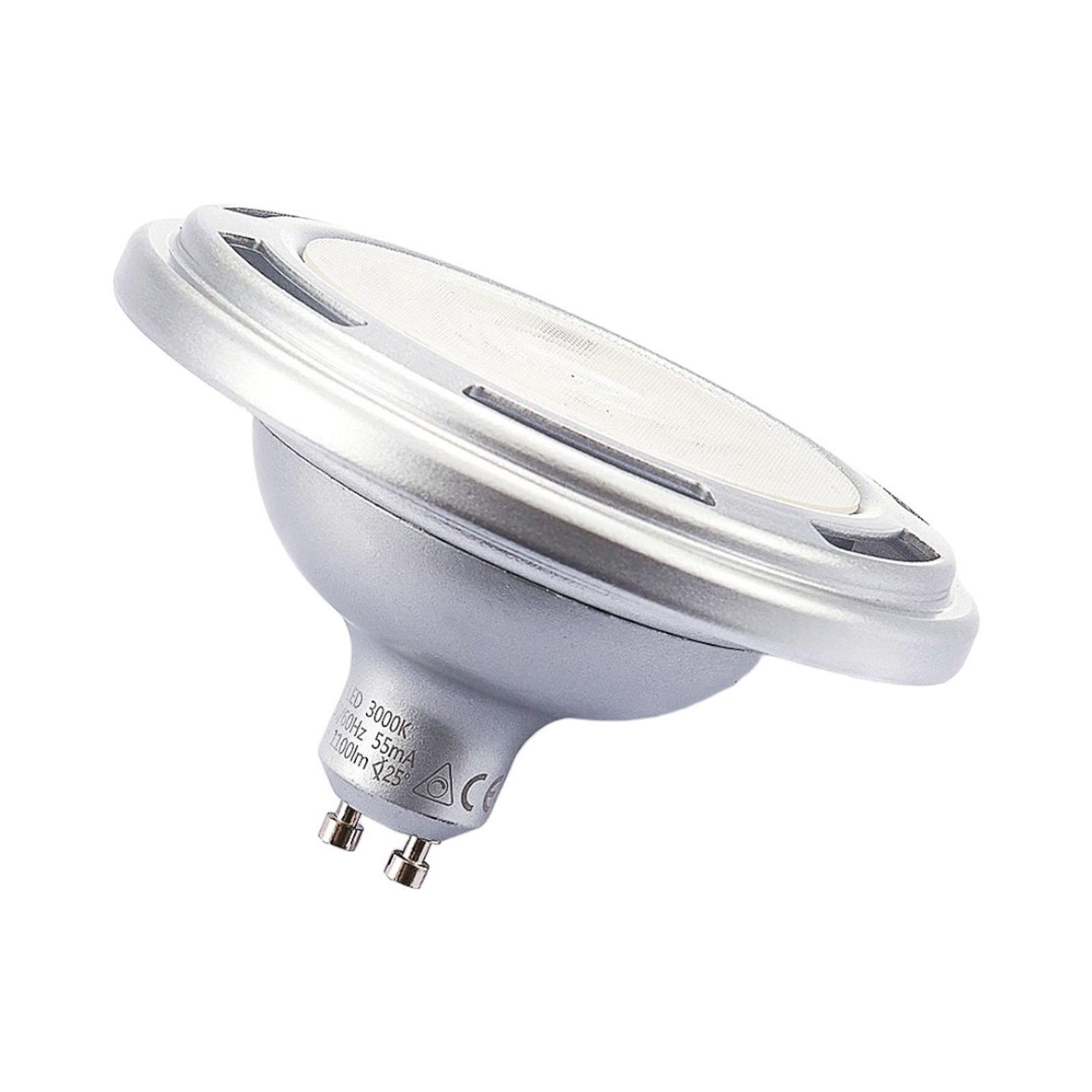 Arcchio Réflecteur LED GU10 ES111 11,5 W argent 3000 K à intensité variable