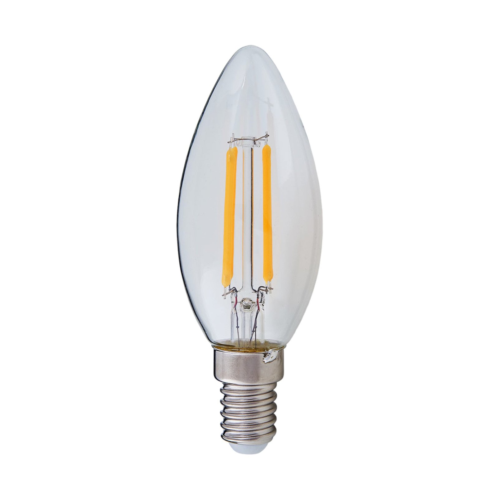 Ampoule LED Lindby, bougie, E14, 4 W, claire, 2700 K